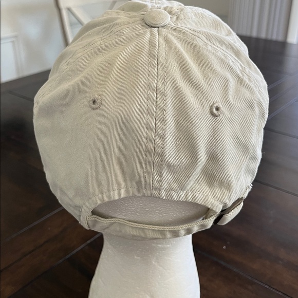 American Needle Masters 2011 Golf Hat Beige Adjustable Augusta Logo Cap